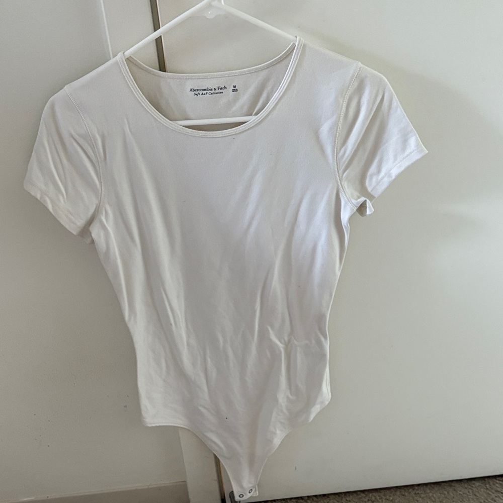 Abercrombie & Fitch Classic White Bodysuit